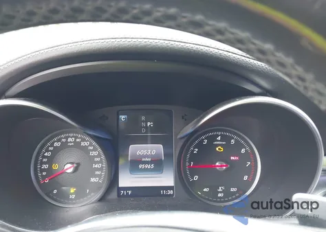 2016 Mercedes-Benz C 300 Sport from USA, damaged, VIN 55SWF4JB0GU158638